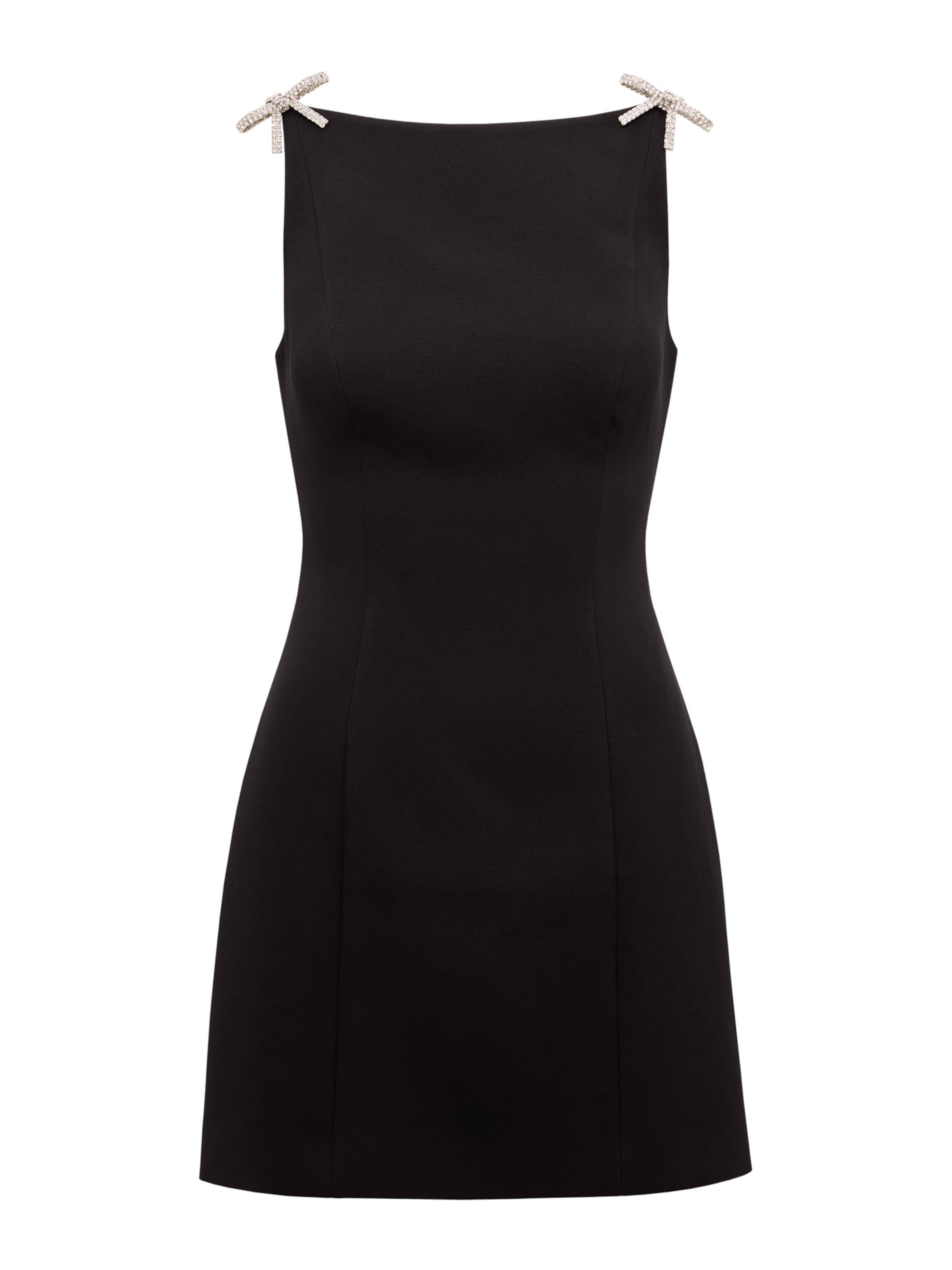 Forever New Φόρεμα κοκτέιλ 'Charlee' σε μαύρο: μπροστά