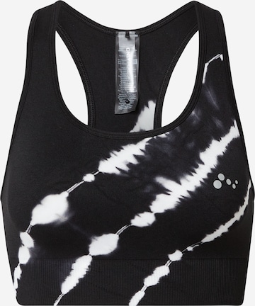 ONLY PLAY Bustier Sport bh 'Miko' in Zwart: voorkant