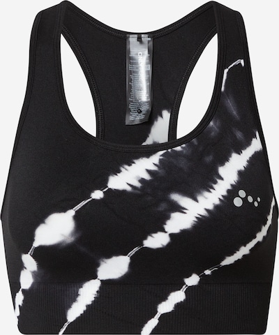 ONLY PLAY Sports bra 'Miko' in Black / White, Item view