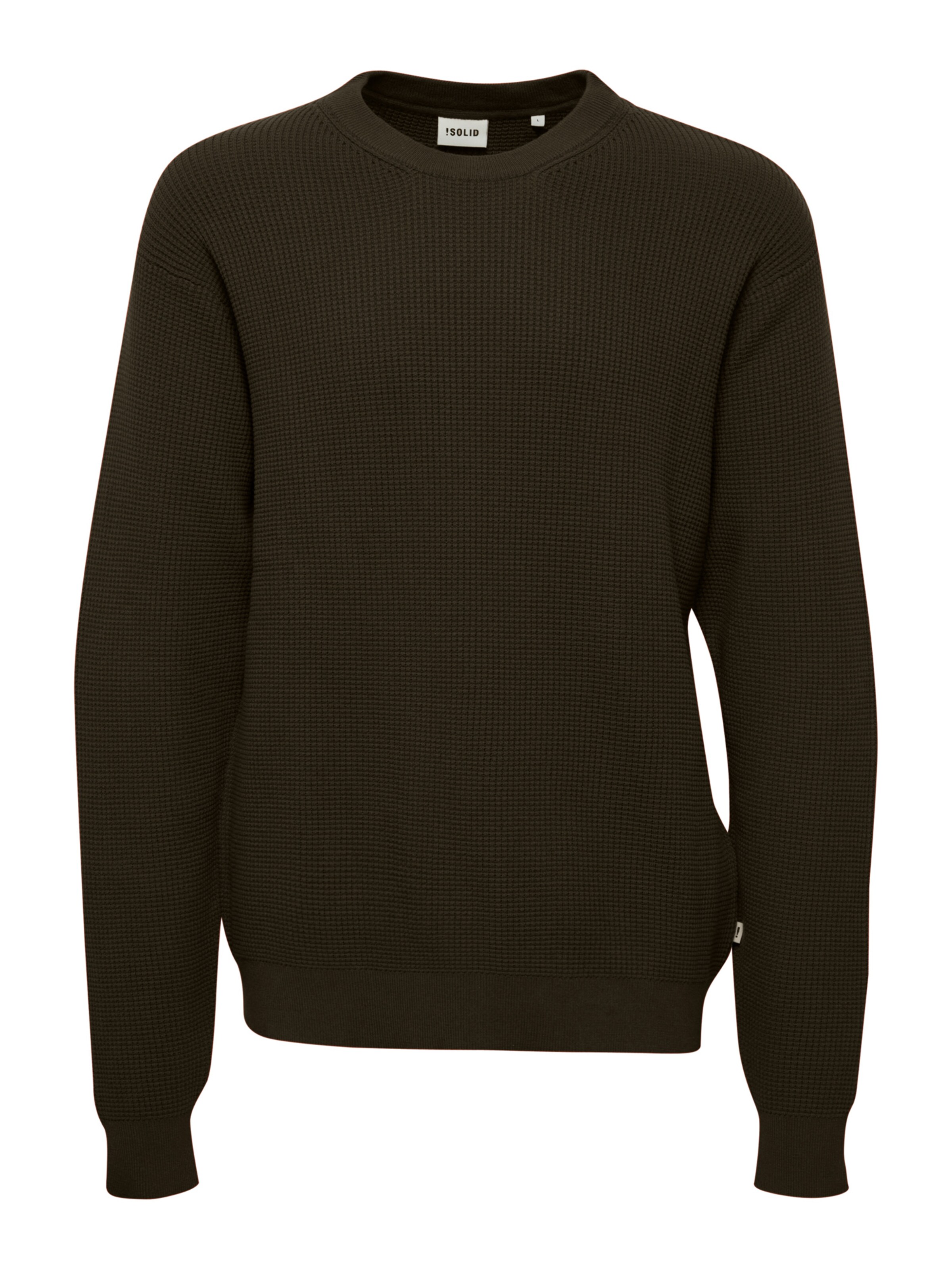 !Solid Sweater 'Hami' in Green: front