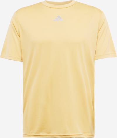 ADIDAS PERFORMANCE Functioneel shirt 'HIIT 3S MES' in de kleur Honing / Zilver, Productweergave