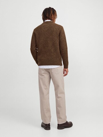 JACK & JONES - Jersey en marrón