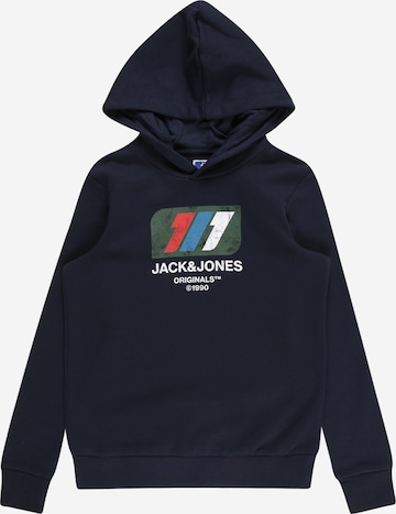 Jack & Jones Junior - Sudadera en azul: frente