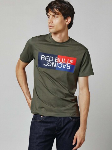 T-Shirt Red Bull Racing x Pepe Jeans en vert : devant