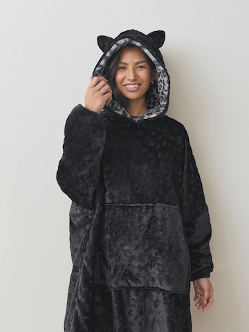 Next Badkappa lång i svart