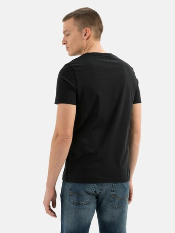 CAMEL ACTIVE T-Shirt in Schwarz