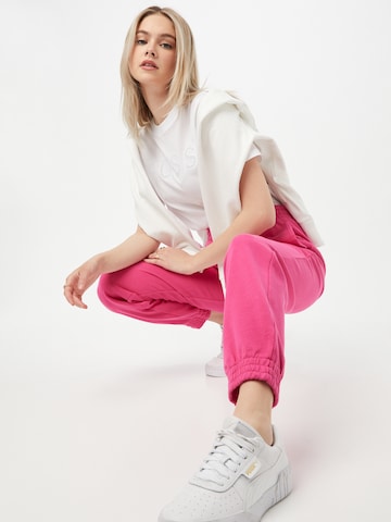 HUGO Tapered Trousers in Pink
