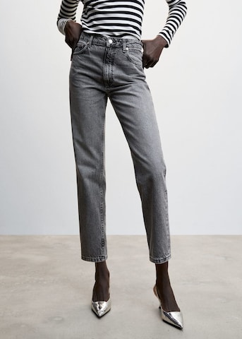 MANGO Loosefit Jeans in Grau: predná strana