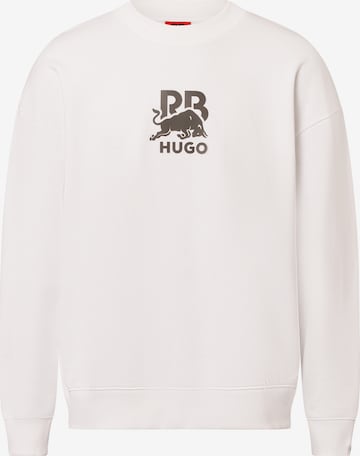 Sweat-shirt ' Dahrain RB ' HUGO en blanc : devant
