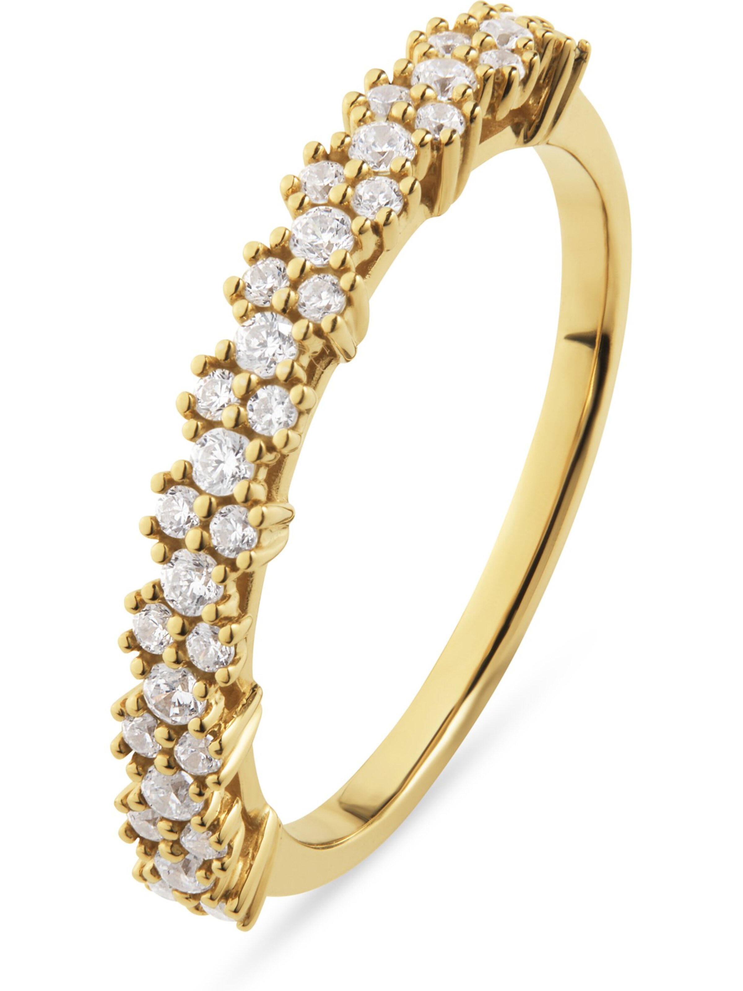 CHRIST Ring in Gold: front