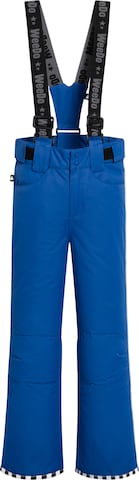 WeeDo Regular Athletic Pants 'Powdo Commander' in Blue: front