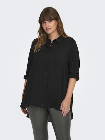 Camicia da donna 'CARFreyja' di ONLY Carmakoma in nero: frontale