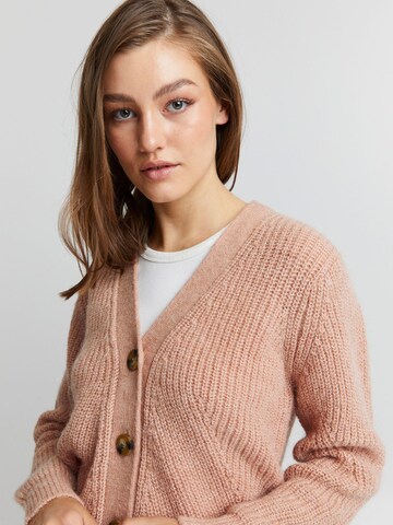 Cardigan PULZ Jeans en orange