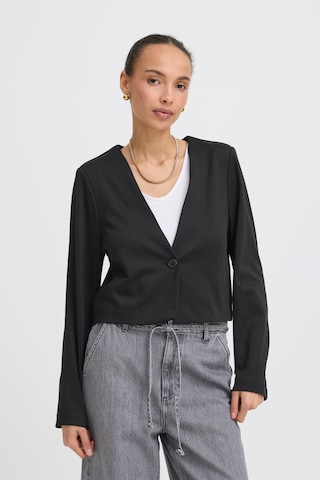 b.young Knit cardigan 'RIZETTA' in Black: front