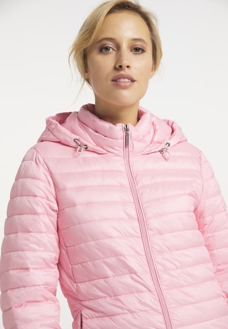 Manteau d’hiver Usha en rose