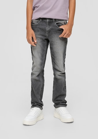 s.Oliver Slimfit Jeans 'Seattle' in Grau: predná strana