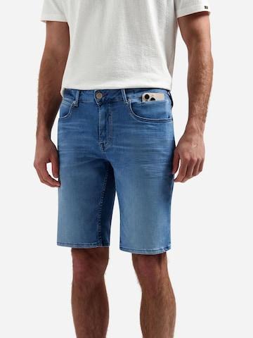 Regular Pantalon No Excess en bleu
