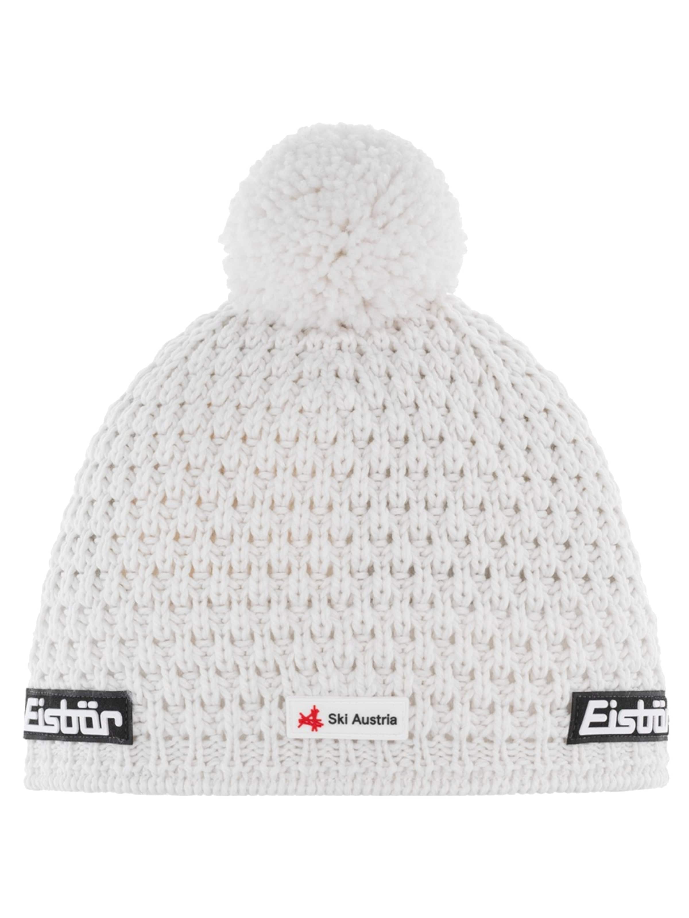 Eisbär Mütze 'Trail'‌‌‌‌‌‌‌‌‌ in Weiß: Vorderseite