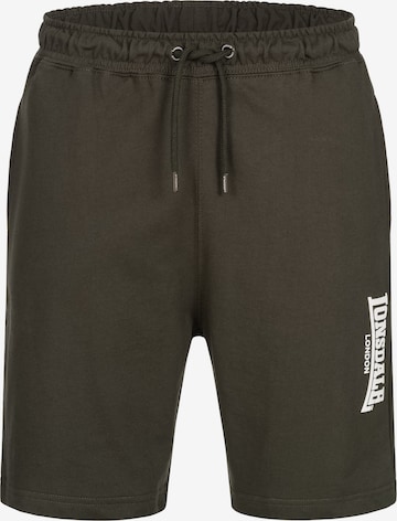 Pantalon 'FRINGFORD' LONSDALE en vert : devant