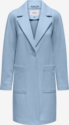 Manteau mi-saison 'NEW VICTORIA' ONLY en bleu : devant