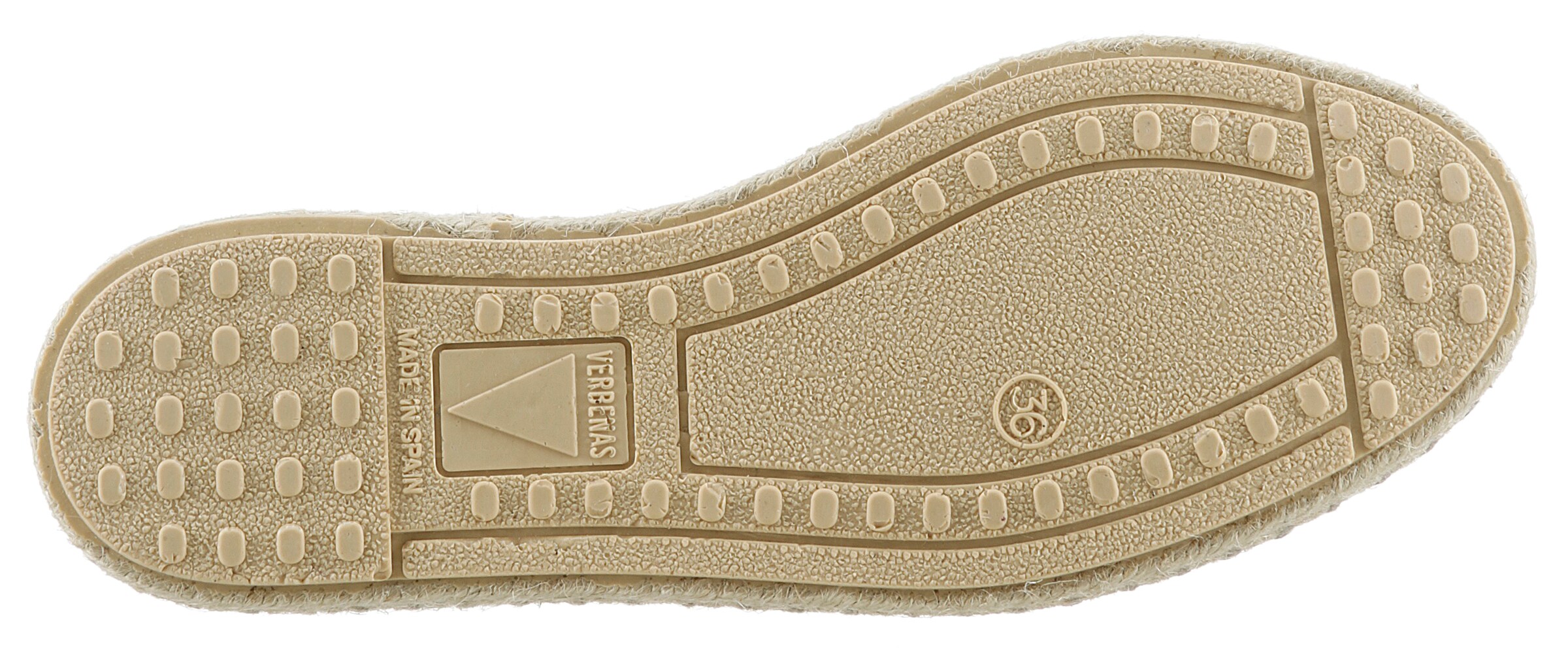 VERBENAS Espadrillaer 'CRUZ SERRAJE' i beige