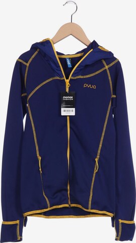 PYUA Sweatshirt & Zip-Up Hoodie in XS in Blue: front