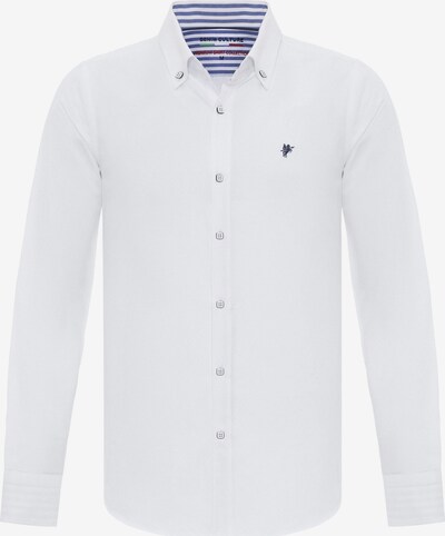 DENIM CULTURE Camisa 'Tywin' em navy / branco, Vista do produto