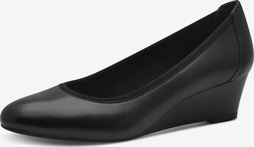 Pumps de la Tamaris pe negru: față