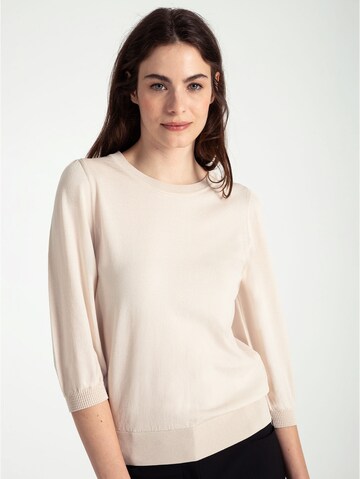 MORE & MORE Sweater in Beige: front