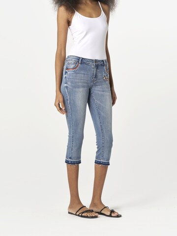 KOROSHI Slimfit Jeans in Blauw