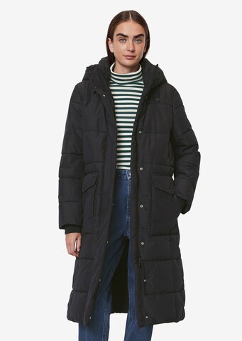 Marc O'Polo DENIM Winter Coat 'Arctic' in Black: front
