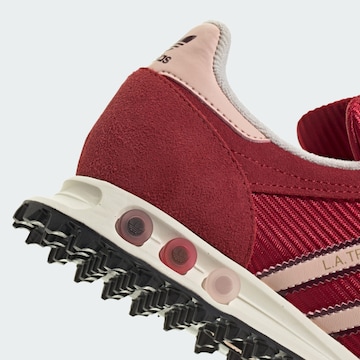 Baskets basses 'La Trainer' ADIDAS ORIGINALS en rouge