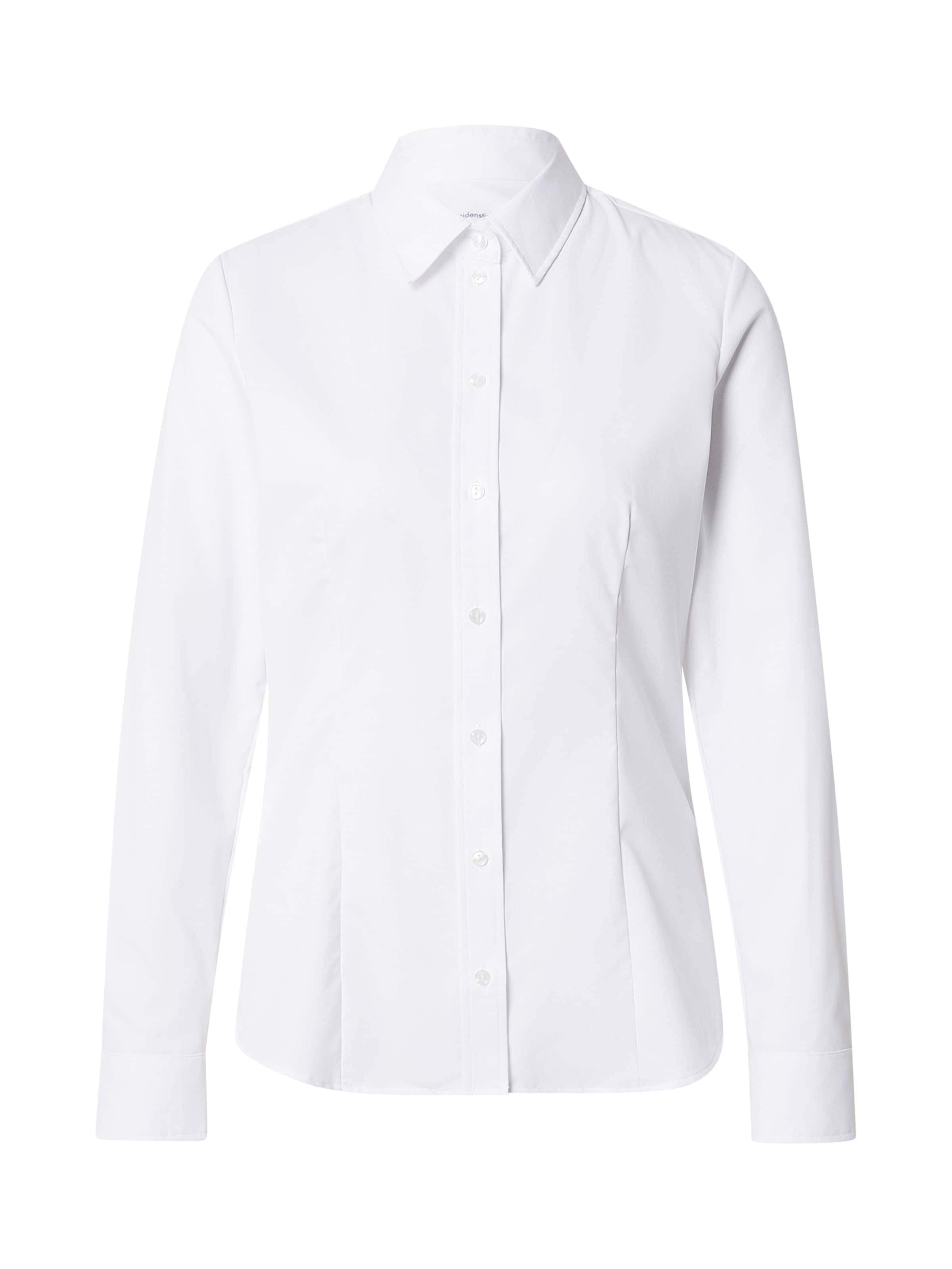 SEIDENSTICKER Blouse 'CITY' in Wit: voorkant