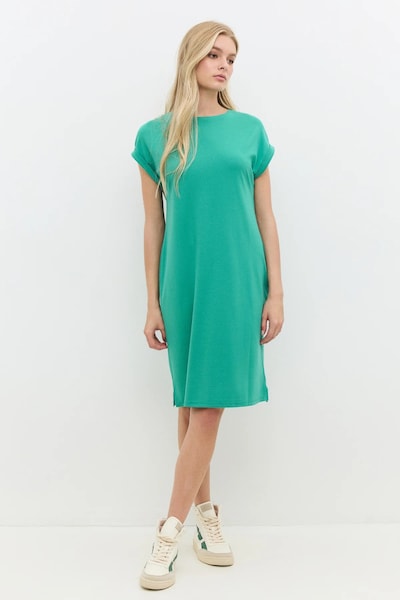 No Matter What Jurk in de kleur Smaragd, Productweergave