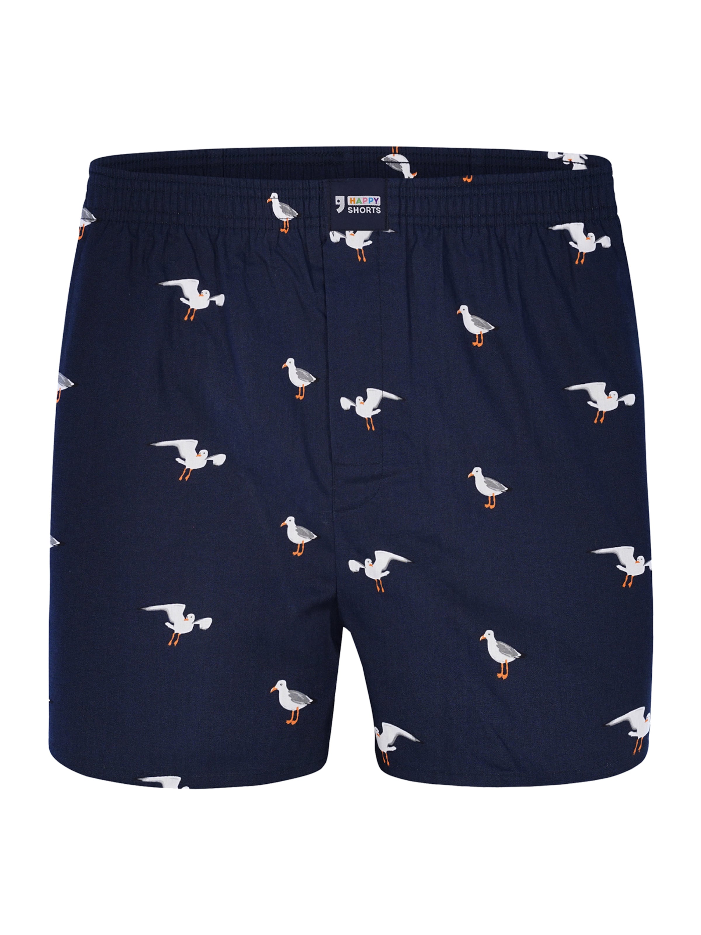 Boxers 'Motive' Happy Shorts en bleu : devant