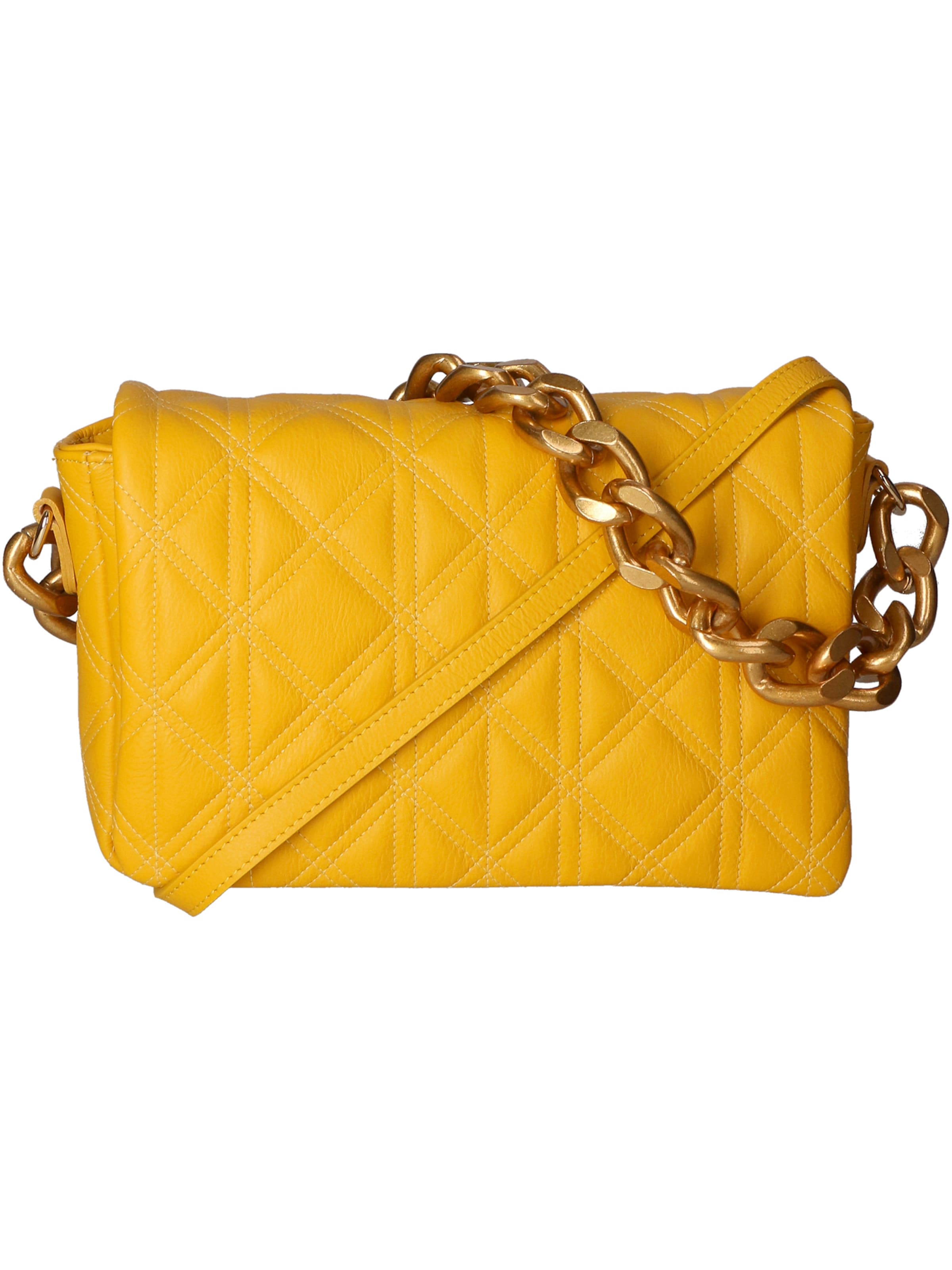 Gave Lux Schoudertas in Geel: voorkant