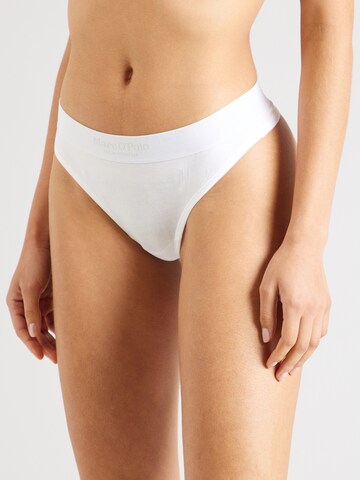 Marc O'Polo - Tanga 'Essentials' em branco: frente