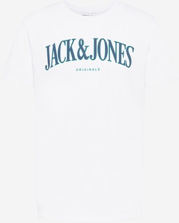 JACK & JONES T-Shirt 'HOOK' in Weiß: predná strana