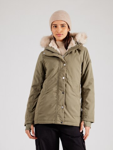žalia HOLLISTER Žieminė parka: priekis