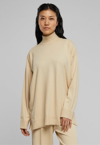 Urban Classics Pullover i overstørrelse i beige