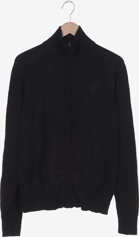 Schott NYC Strickjacke L in Schwarz: predná strana