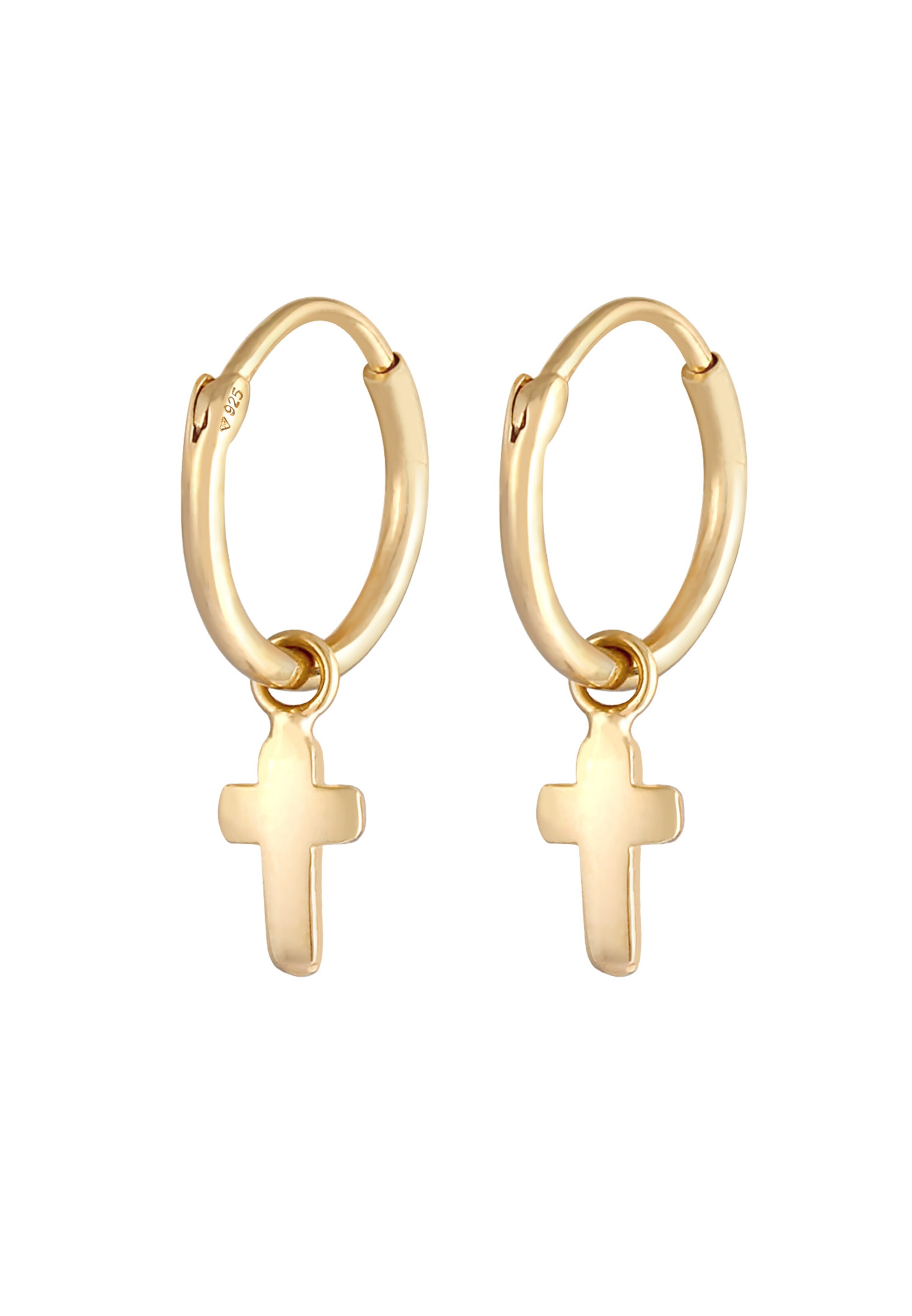 ELLI Örhängen i guld: framsida