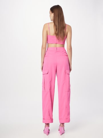 SOMETHINGNEW Wide Leg Hose 'JANE' in Pink
