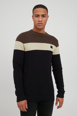 Pullover 'VALENCIA' di !Solid in nero: frontale