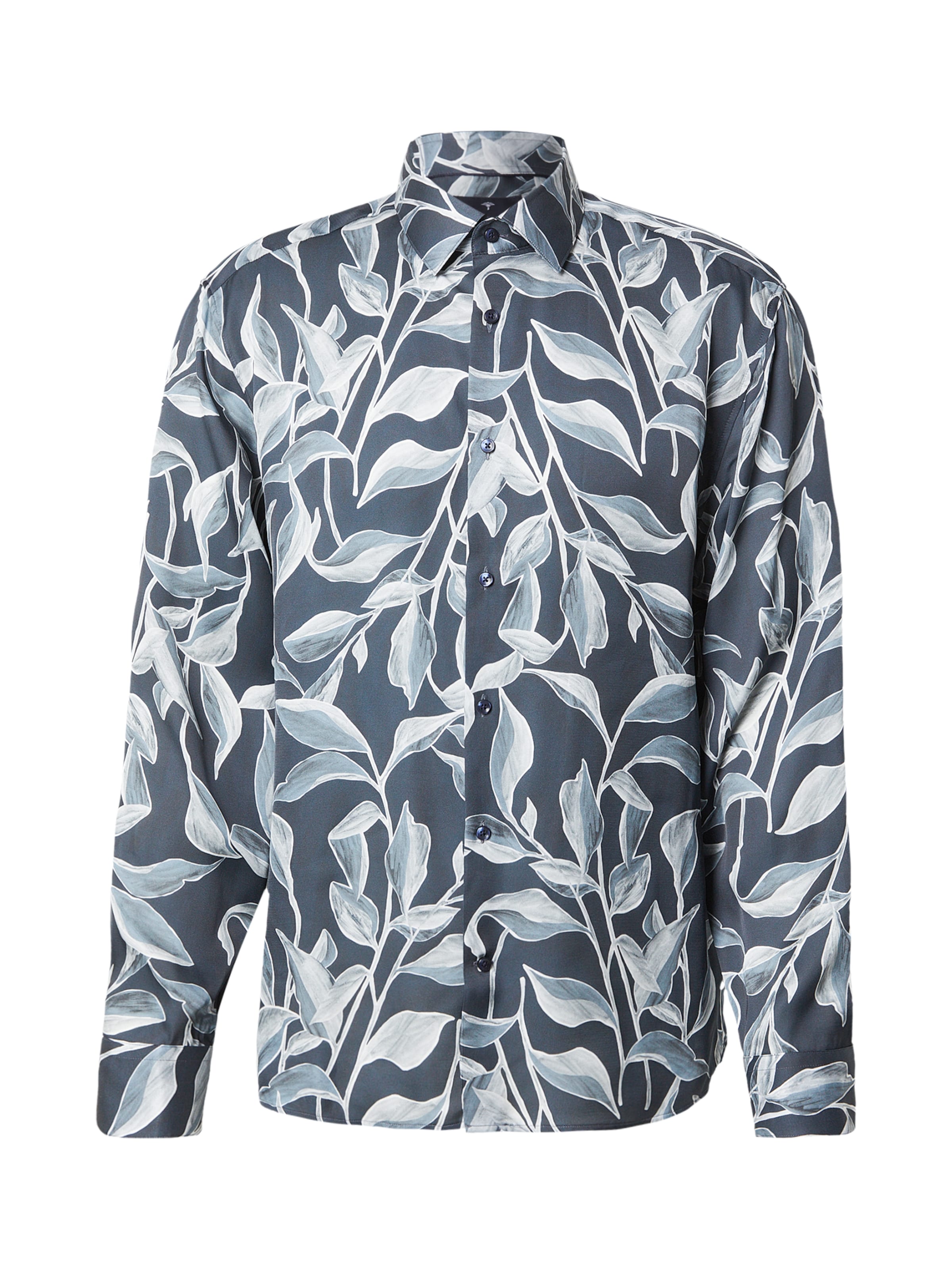 JOOP! Comfort fit Button Up Shirt 'Matty' in Blue: front