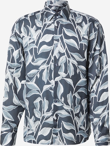 mėlyna JOOP! Patogus modelis Marškiniai 'Matty': priekis