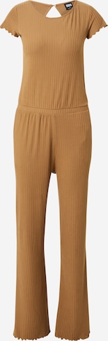 Urban Classics Jumpsuit in Beige: Vorderseite