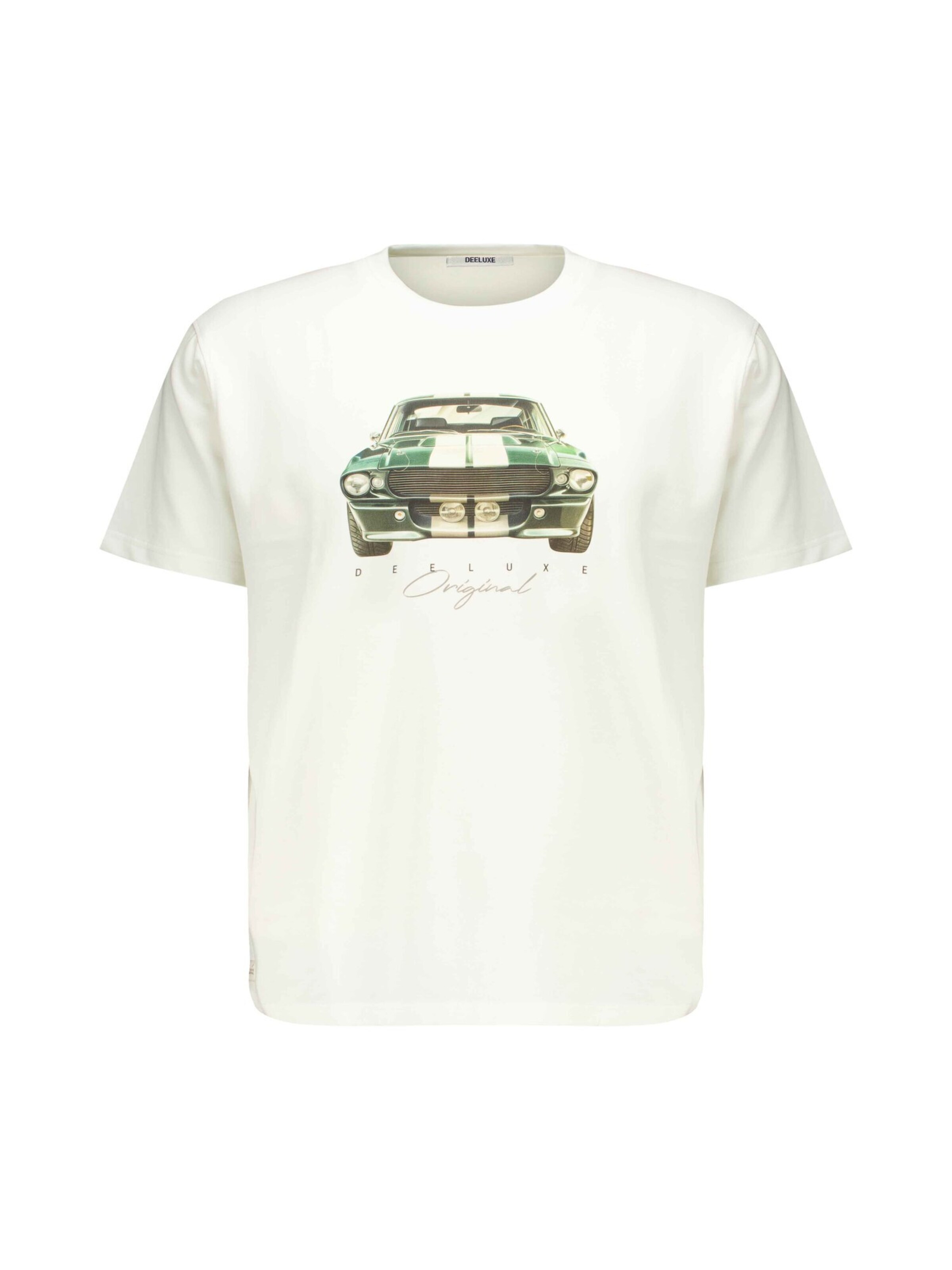 T-Shirt 'Fastcar' Deeluxe en blanc : devant