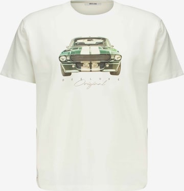 Deeluxe Shirt 'FASTCAR' in Wit: voorkant