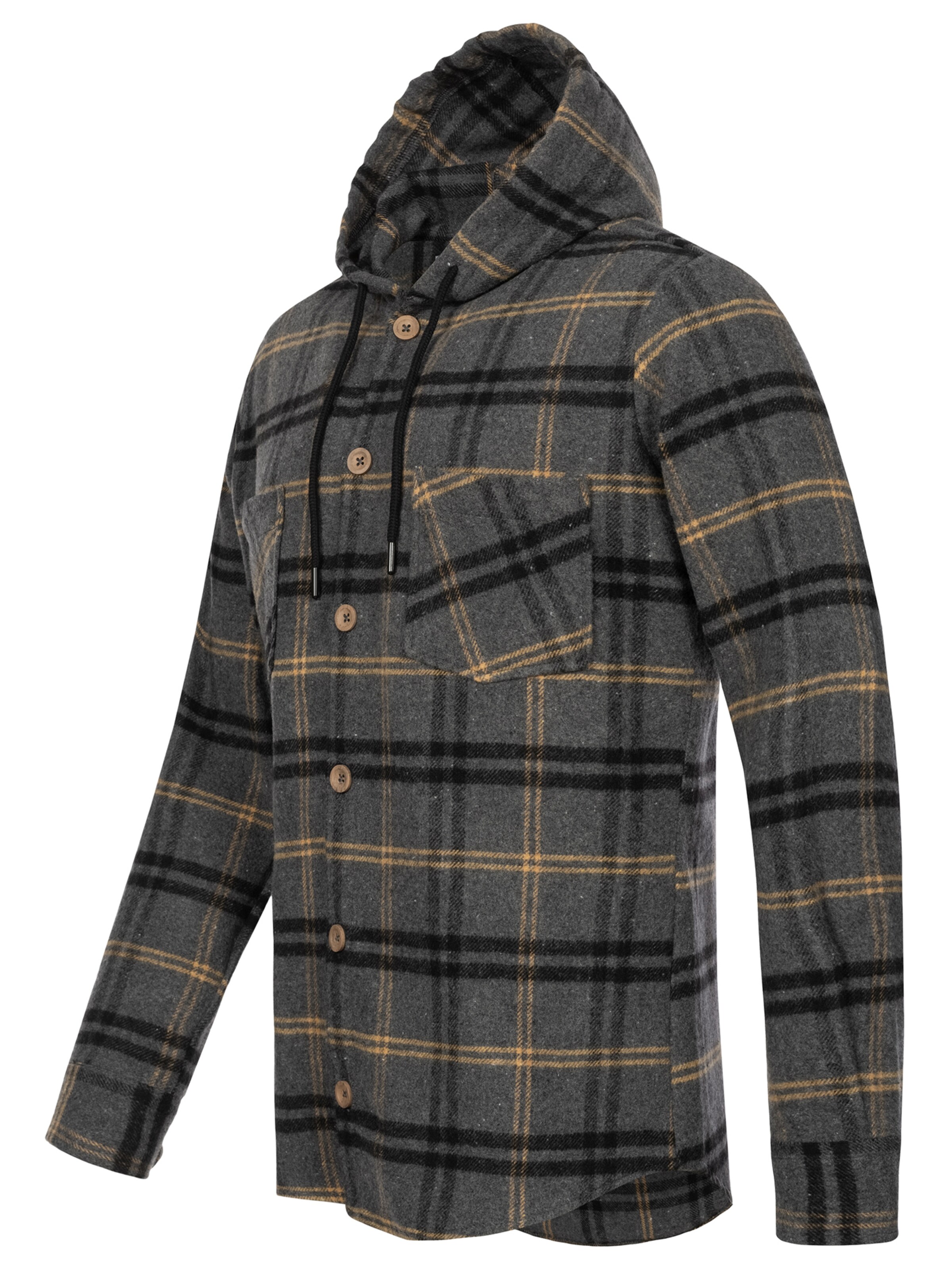 Rock Creek Regular Fit Übergangsjacke in Grau